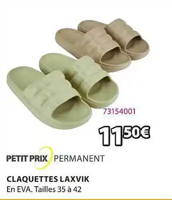 JYSK Claquettes Laxvik offre