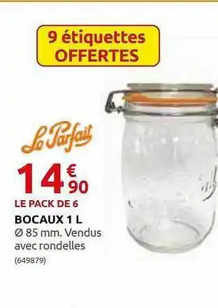 Rural Master Bocaux 1l Le Parfait offre