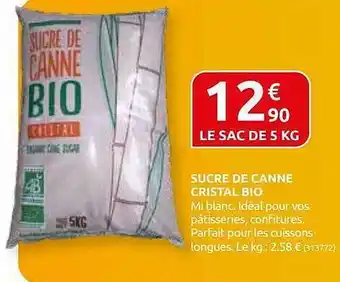 Rural Master Sucre De Canne Cristal Bio offre