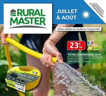Rural Master Tuyau D'arrosage 25 M Macxi Jardin offre