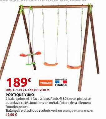 Rural Master Portique Yuko offre