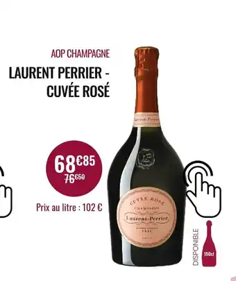 Nicolas AOP Champagne Laurent Perrier Cuvée Rosé offre