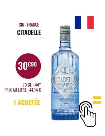 Nicolas Gin France Citadelle offre