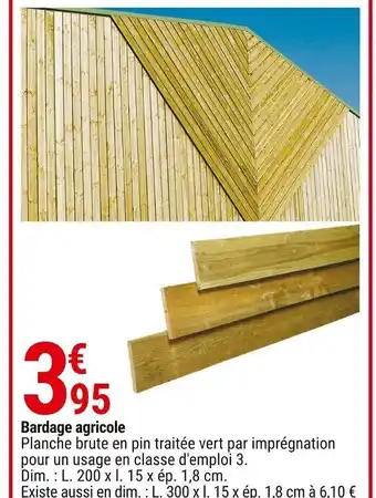 Bardage Agricole