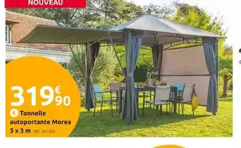 Mr Bricolage Tonnelle Autoportante Morea offre