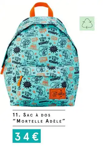 Sac à dos “mortelle adèle"