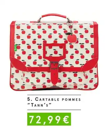 Tann's cartable pommes