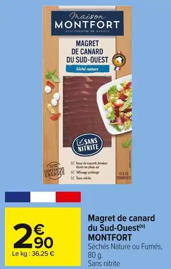 Carrefour Market Magret de canard du sud-ouest offre