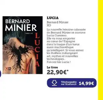 Lucia Bernard Minier XO