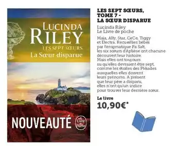 Les Sept SĆurs, Tome 7 - La SĆur Disparue