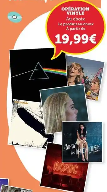 Hyper U Opération Vinyle offre