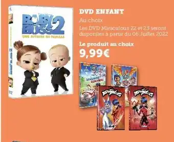 Hyper U DVD Enfant offre
