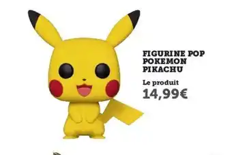 Hyper U Figurine Pop Pokemon Pikachu offre