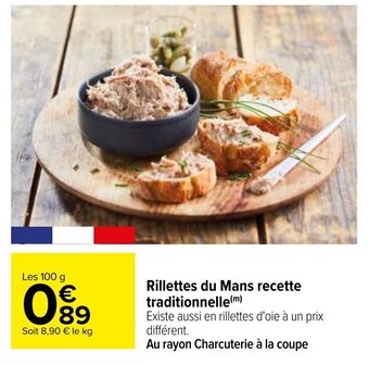 Carrefour Rillettes Du Mans Recette Traditionnelle offre