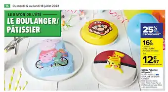 Carrefour Gåteau Pokemon 6/8 Parts offre