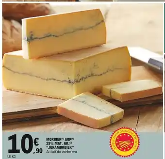 E.Leclerc Express Morbier AOP 29% Mat. Gr. "Juramorbier" offre