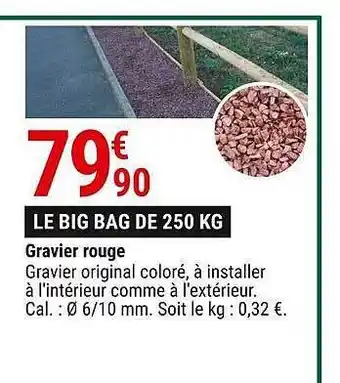 Gravier Rouge