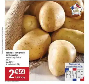 Cora x Carrefour Pomme De Terre Primeur De Noirmoutier offre