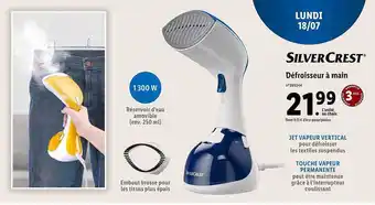 Lidl Défroisseur à Main Silver Crest offre