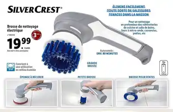 Lidl Brosse De Nettoyage électrique Silver Crest offre