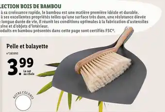 Lidl Pelle Et Balayette offre