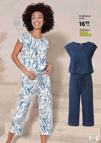 Lidl Combinaison En Lin offre
