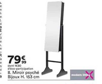 BUT Miroir Psyché Bijoux offre
