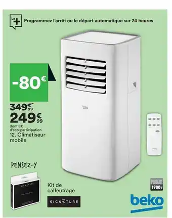 BUT Climatiseur Mobile Beko offre
