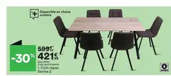 BUT Coin Repas Savina 2 offre