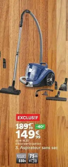 BUT Aspirateur Sans Sac offre