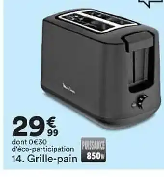 BUT Grille-pain offre
