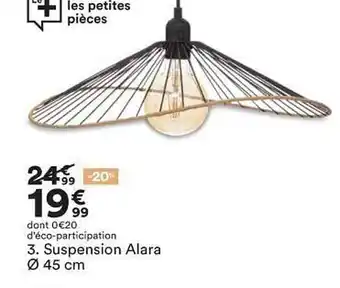 BUT Suspension Alara offre