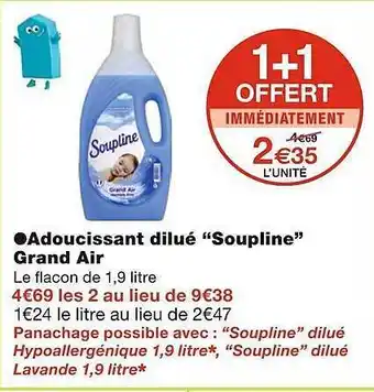 Adoucissant Dilué