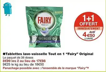Monoprix Tablettes Lave-vaisselle Tout En 1 offre