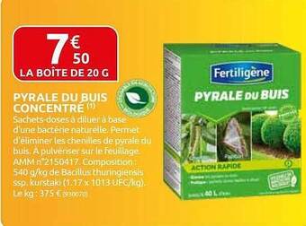 Rural Master Pyrale Du Buis Concentré offre