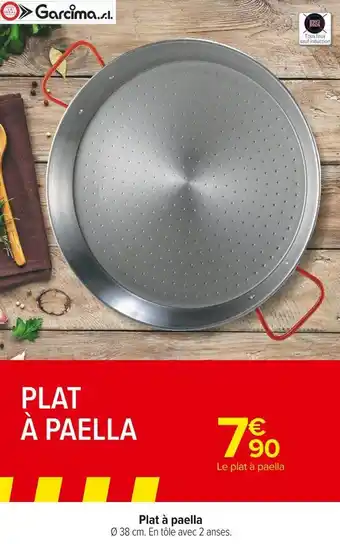 Carrefour Market Plat à paella offre