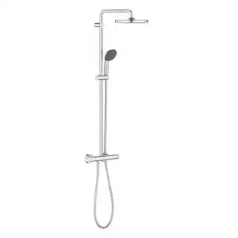 Grohe colonne de douche avec mitigeur thermostatique vitalio start system 250