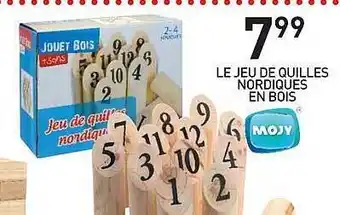 Le Jeu De Quilles Nordiques En Bois Mojy