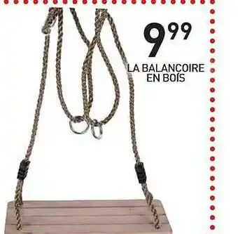 Stokomani La Balançoire En Bois offre