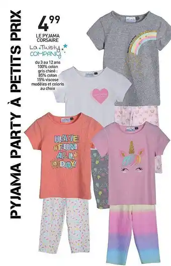 Stokomani Le Pyjama Corsaire La Twisty Company offre