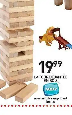 Stokomani La Tour Déjantée En Bois Mojy offre