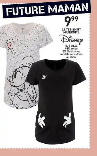 Stokomani Le Tee-shirt Maternité Disney offre