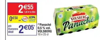 Cora x Carrefour Panaché 0,5% Vol. Volsberg offre