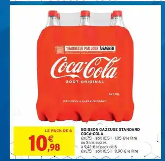 Intermarché Hyper Boisson Gazeuse Standard Coca-cola offre