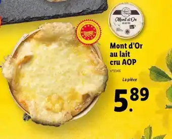 Mont d'Or au lait cru AOP
