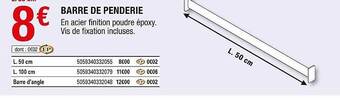Brico Dépôt Barre De Penderie offre