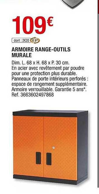 Armoire Range-outils Murale