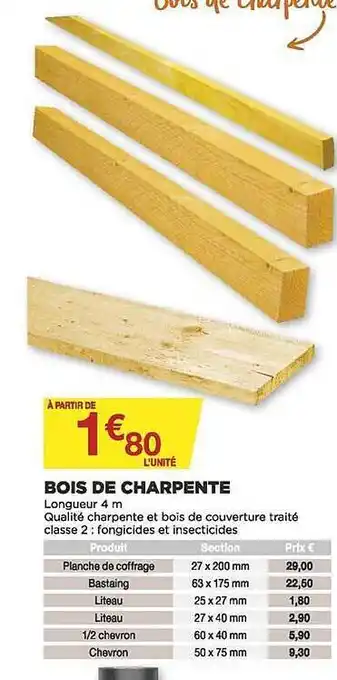 Bois De Charpente