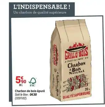 Charbon De Bois épuré