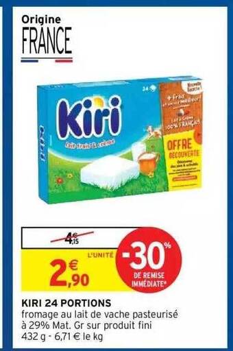 Intermarché Hyper Kiri 24 Portions offre